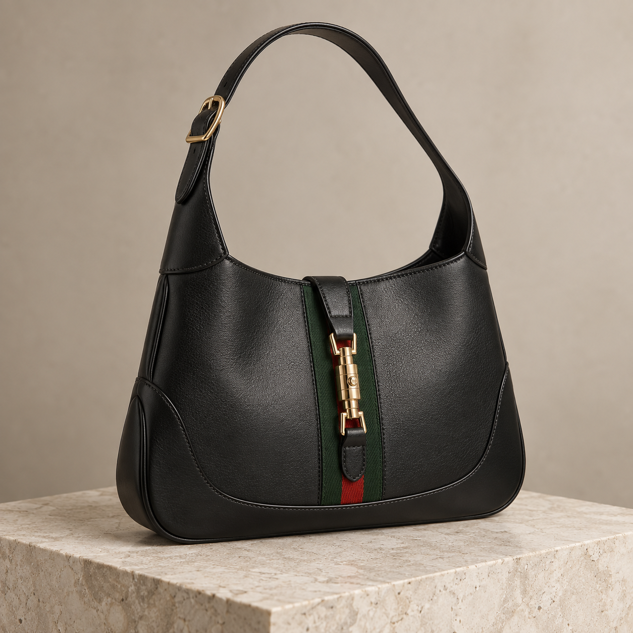 GUCCI Jackie 黑色肩背袋